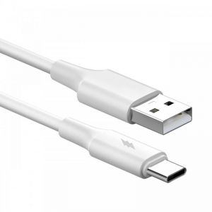 Usb kabal KONFULON JOKO DL49 SUPER FAST CHARGE 20W USB na Type C beli