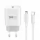Kucni punjac KONFULON C18C + DL50 FAST CHARGE 30W Type C na Lightning beli