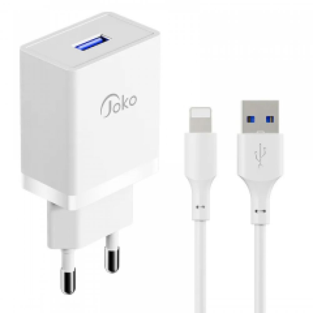 Kucni punjac KONFULON JOKO Mini JK82 + PX14 20W USB na Lightning beli