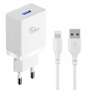 Kucni punjac KONFULON JOKO Mini JK82 + PX14 20W USB na Lightning beli