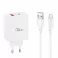 Kucni punjac KONFULON JOKO JK87 + DC64 FAST CHARGE USB na Lightning beli