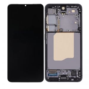 LCD + touchscreen + frame za Samsung S931 Galaxy S25  blue/black (service pack) FULL ORIGINAL EU 