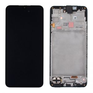 LCD + touchscreen + frame za Samsung A165 Galaxy A16 4G crni (service pack) FULL ORIGINAL EU 