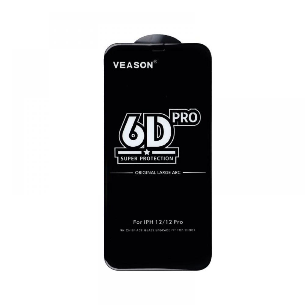 Zastitno staklo 6D Pro VEASON za Google Pixel 9 / 9 Pro crno