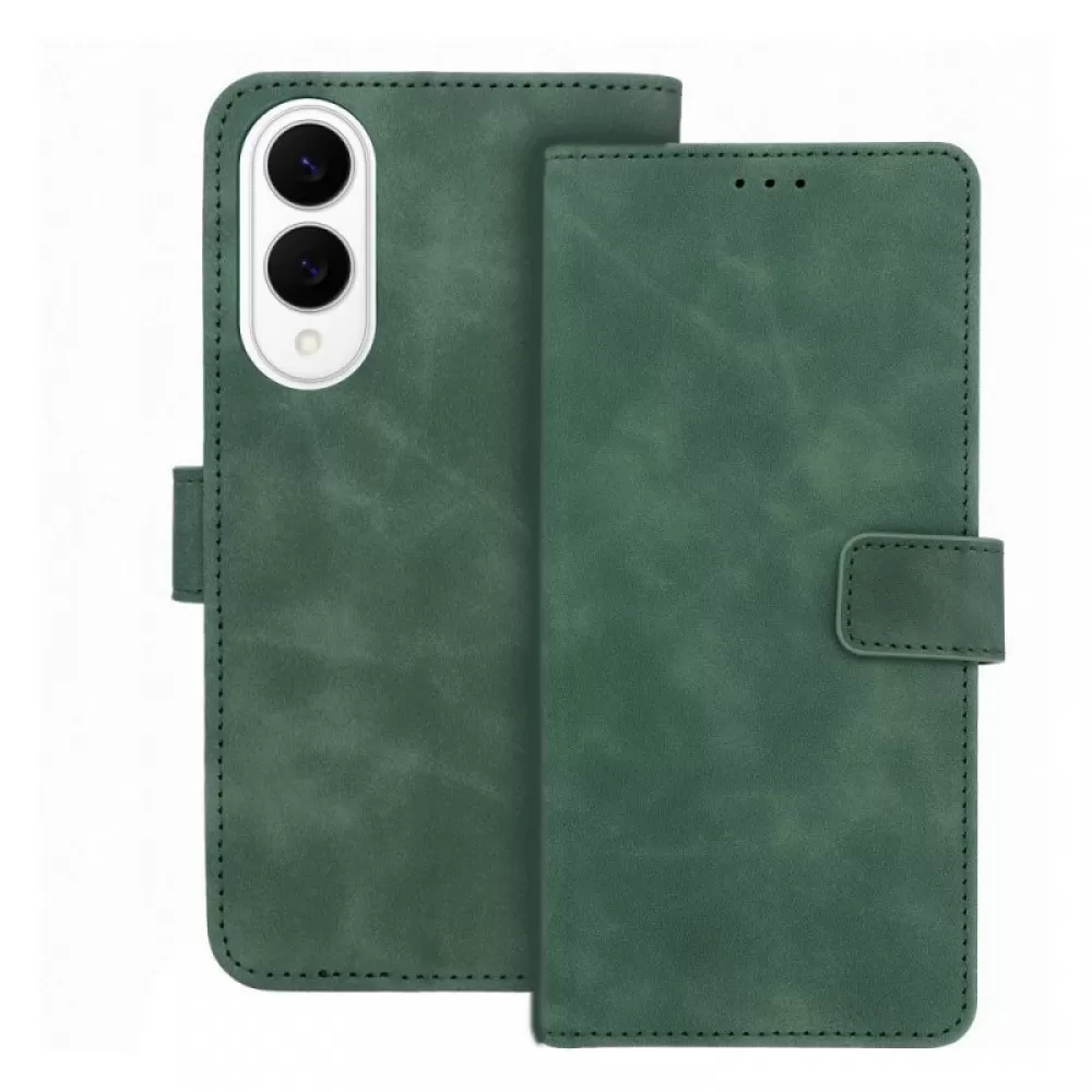 Futrola flip TENDER CASE za SAMSUNG S25 Edge zelena