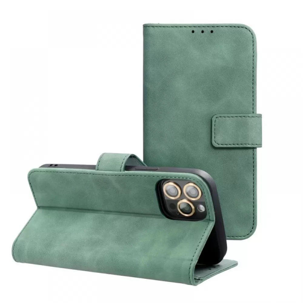 Futrola flip TENDER CASE za SAMSUNG S25 Edge zelena