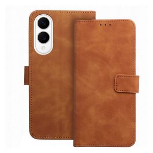 Futrola flip TENDER CASE za SAMSUNG S25 Edge braon