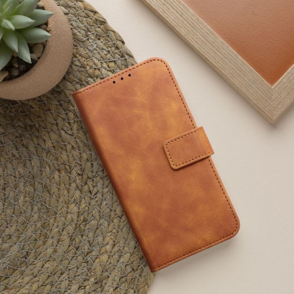 Futrola flip TENDER CASE za SAMSUNG S25 Edge braon