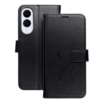 Futrola flip MEZZO BOOK za SAMSUNG S25 Edge teddy bear crna