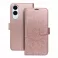 Futrola flip MEZZO BOOK za SAMSUNG S25 Edge mandala roze-zlatna