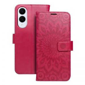 Futrola flip MEZZO BOOK za SAMSUNG S25 Edge mandala magenta