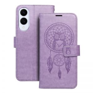 Futrola flip MEZZO BOOK za SAMSUNG S25 Edge dreamcatcher ljubicasta