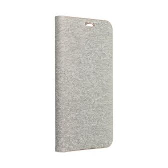 Futrola LUNA BOOK GOLD za SAMSUNG S25 Edge srebrna