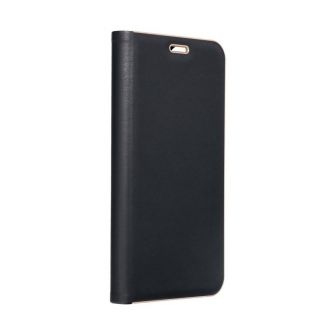Futrola LUNA BOOK GOLD za SAMSUNG S25 Edge crna