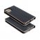 Futrola LUNA BOOK GOLD za SAMSUNG S25 Edge crna