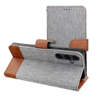 Futrola JEANS Book SAMSUNG S25 Edge siva