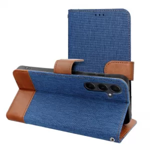 Futrola JEANS Book SAMSUNG S25 Edge plava