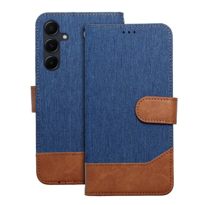 Futrola JEANS Book SAMSUNG S25 Edge plava