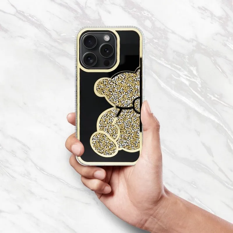 Futrola TEDDY BEAR za SAMSUNG S25 Edge zlatna