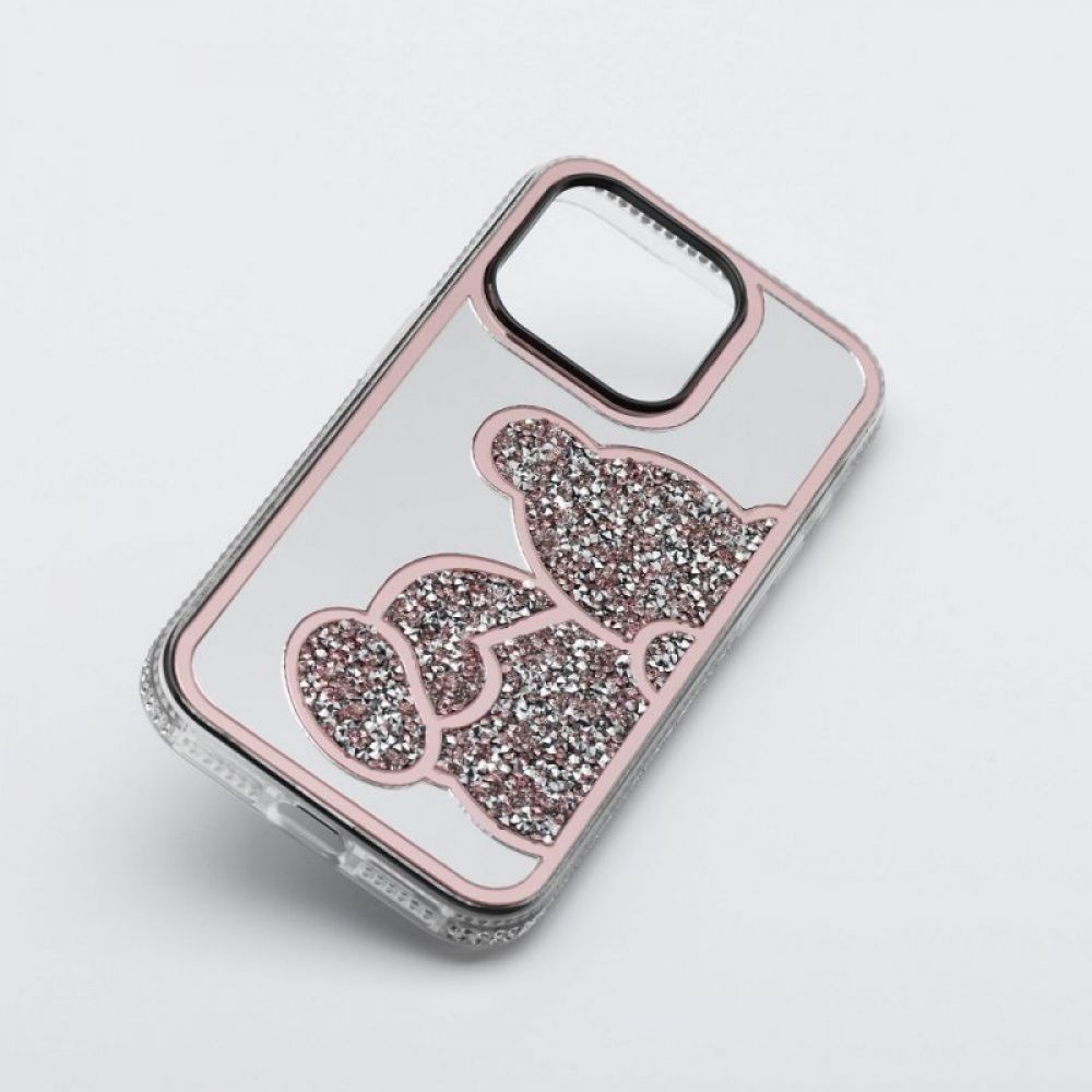 Futrola TEDDY BEAR za SAMSUNG S25 Edge roze
