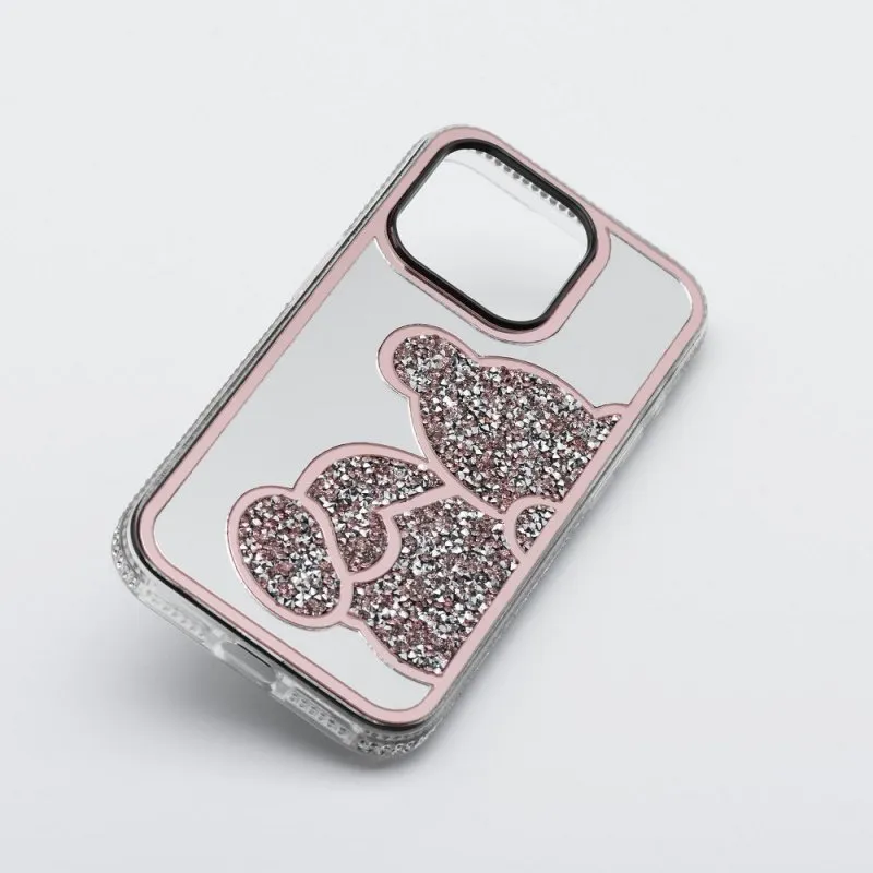 Futrola TEDDY BEAR za SAMSUNG S25 Edge roze