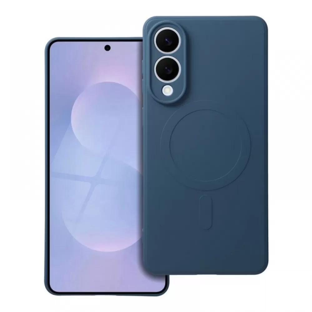 Futrola Silicone Mag Cover za SAMSUNG S25 Edge plava