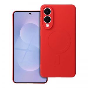 Futrola Silicone Mag Cover za SAMSUNG S25 Edge crvena