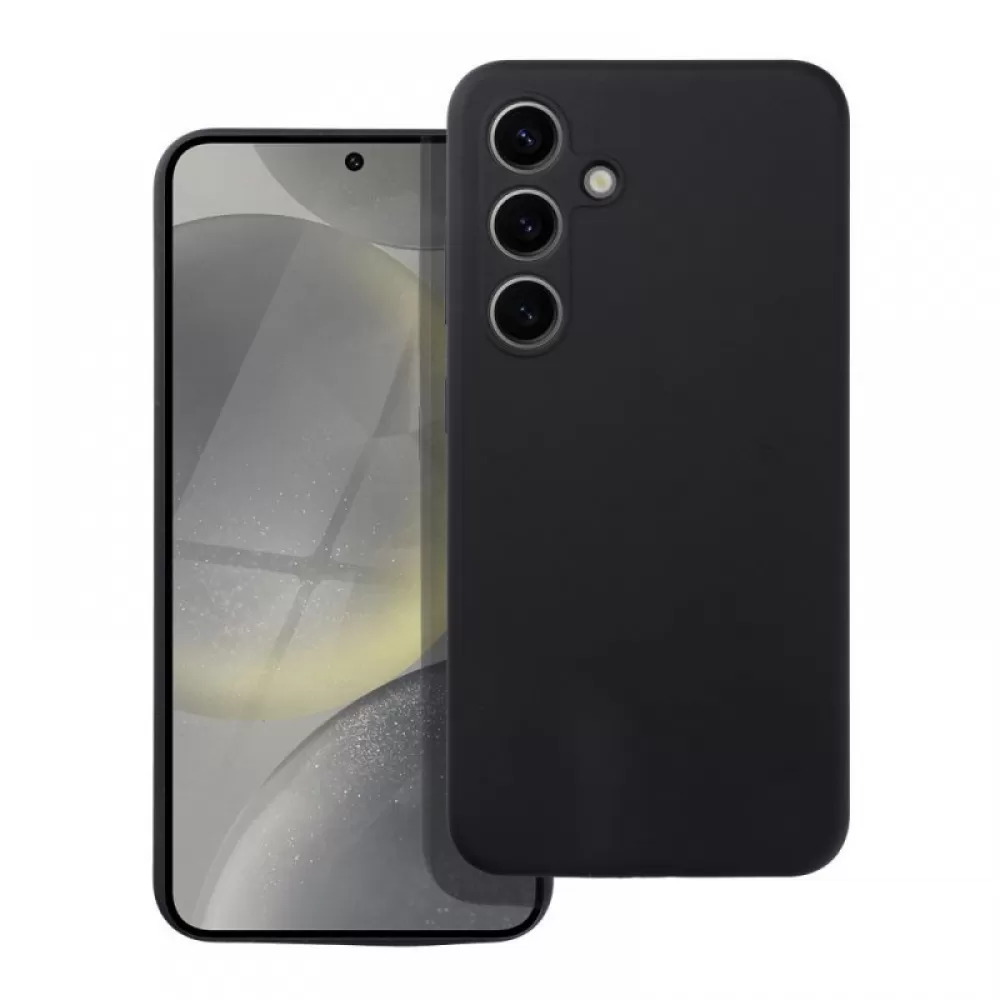 Futrola SILICONE 2mm za SAMSUNG S25 Edge crna