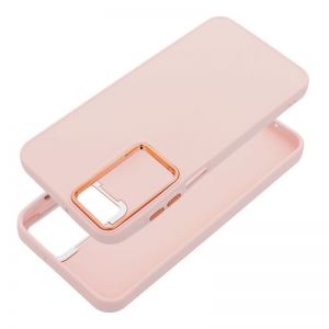 Futrola FRAME za SAMSUNG S25 Edge roze-puder