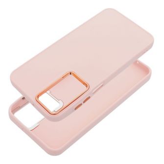 Futrola FRAME za SAMSUNG S25 Edge roze-puder
