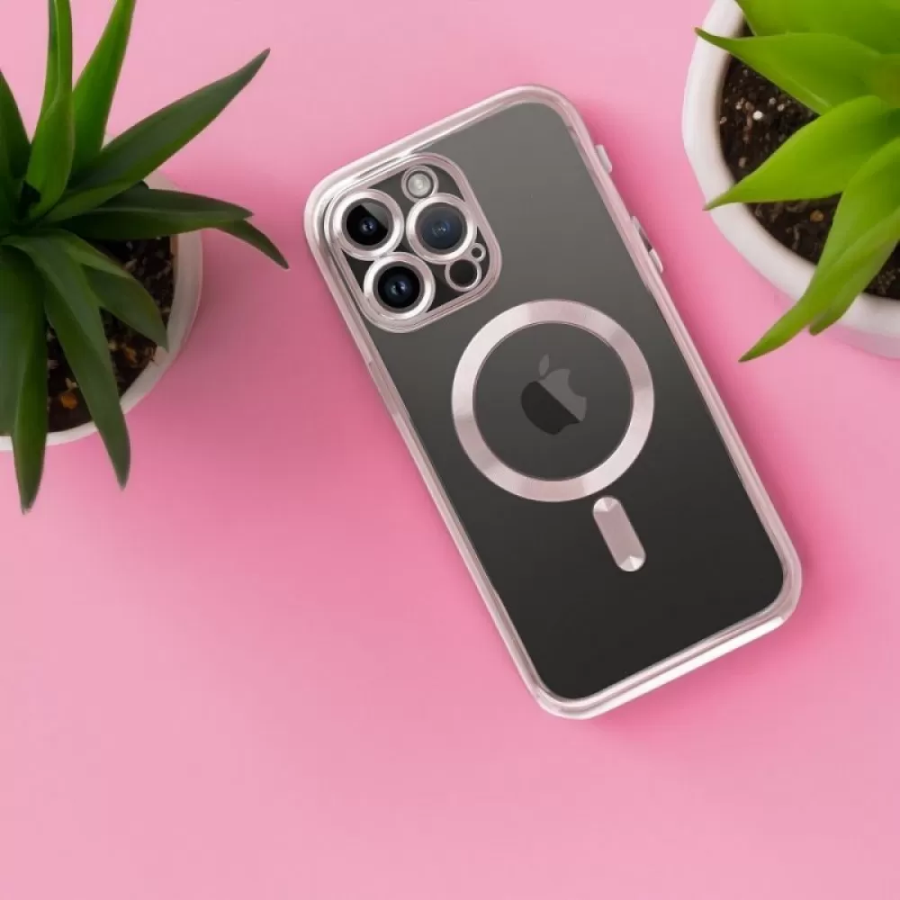 Futrola Electro Mag Cover za SAMSUNG S25 Edge roze-zlatna