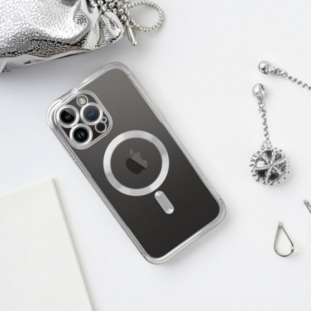 Futrola Electro Mag Cover za SAMSUNG S25 Edge srebrna