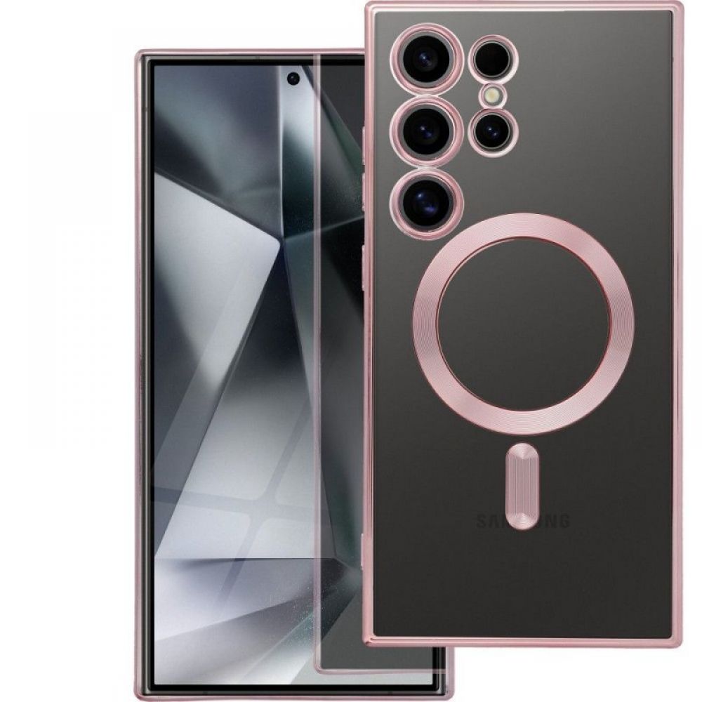 Futrola Electro Mag Cover za IPHONE 17 roze-zlatna