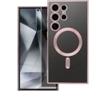 Futrola Electro Mag Cover za IPHONE 17 roze-zlatna