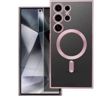 Futrola Electro Mag Cover za IPHONE 17 roze-zlatna