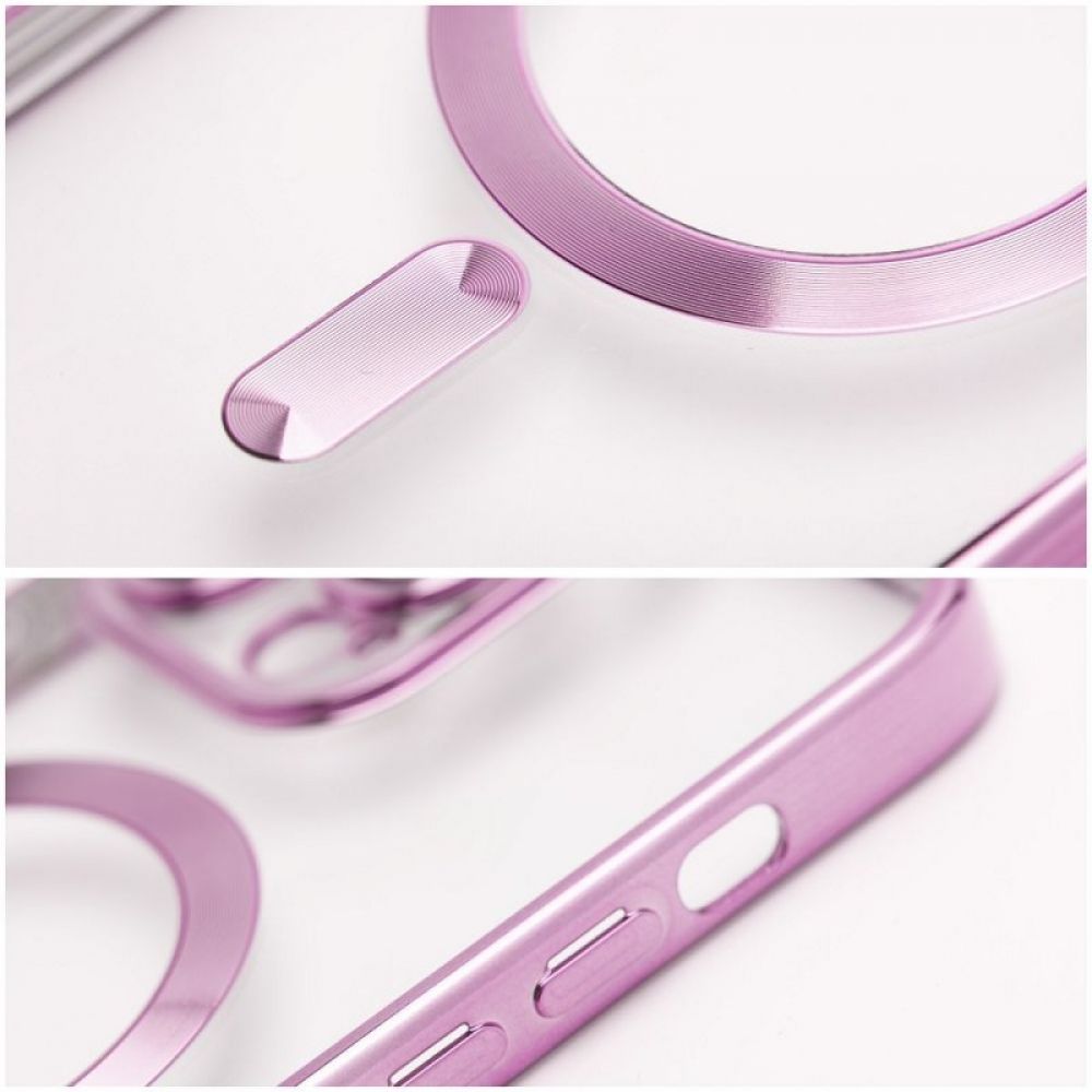 Futrola Electro Mag Cover za IPHONE 17 roze-zlatna