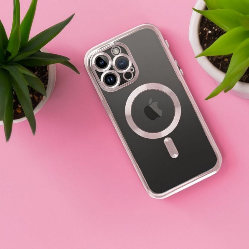Futrola Electro Mag Cover za IPHONE 17 roze-zlatna