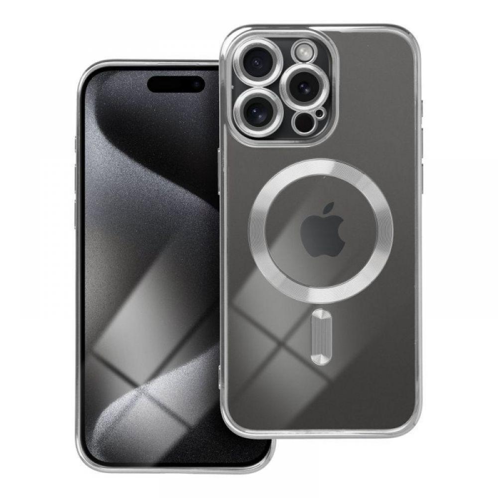 Futrola Electro Mag Cover za IPHONE 17 srebrna
