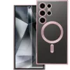 Futrola Electro Mag Cover za iPhone 17 Pro Max / iPhone 18 Pro Max (celi prsten) roze-zlatna