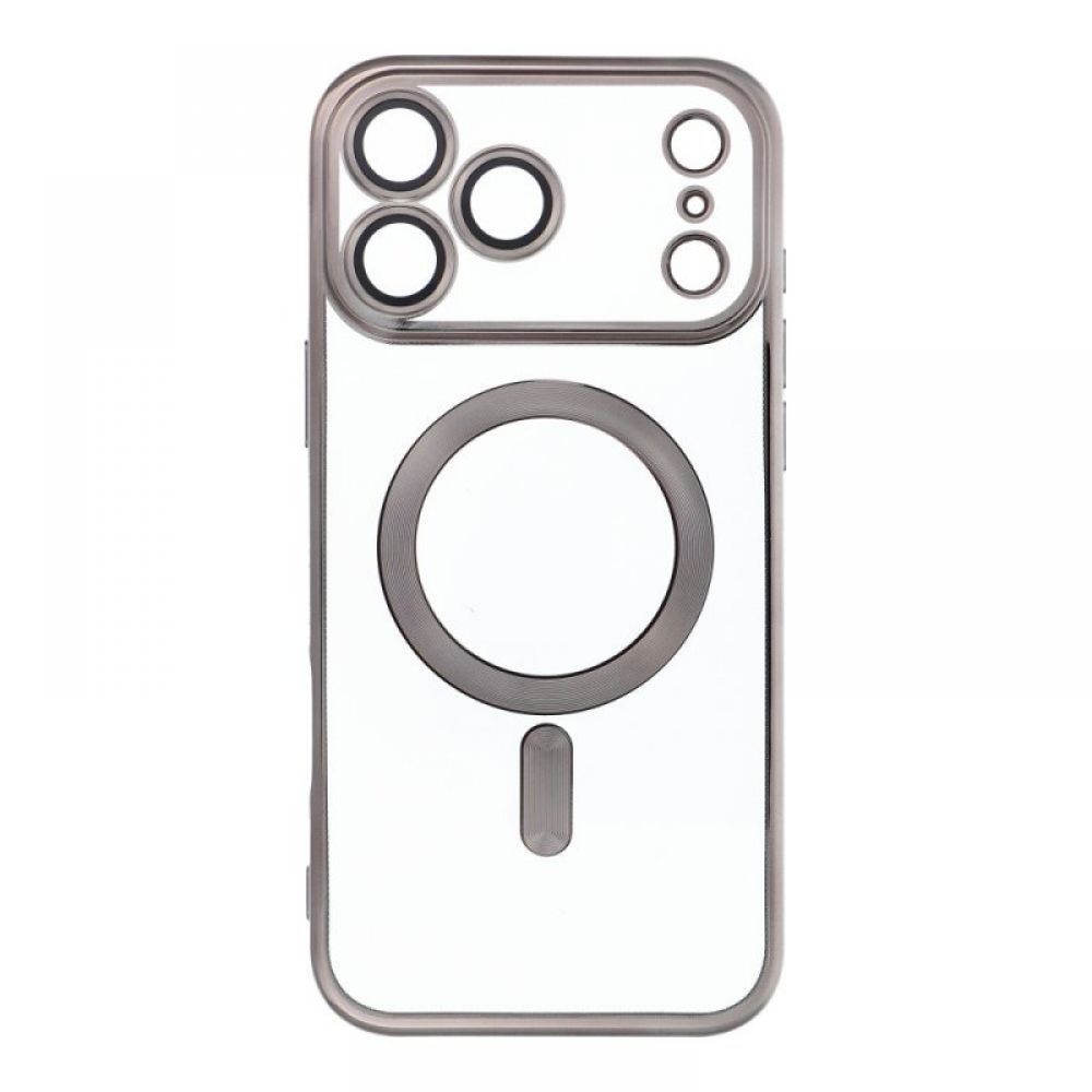 Futrola Electro Mag Cover za IPHONE 17 Pro Max (celi prsten) sivo-titanijumska