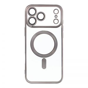 Futrola Electro Mag Cover za IPHONE 17 Pro Max (celi prsten) sivo-titanijumska