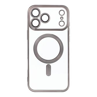 Futrola Electro Mag Cover za IPHONE 17 Pro Max (celi prsten) sivo-titanijumska