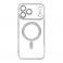Futrola Electro Mag Cover za IPHONE 17 Pro Max (celi prsten) srebrna