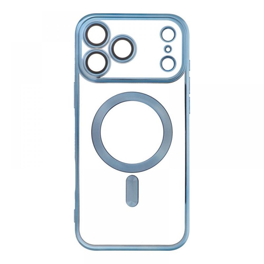 Futrola Electro Mag Cover za IPHONE 17 Pro Max (celi prsten) plava