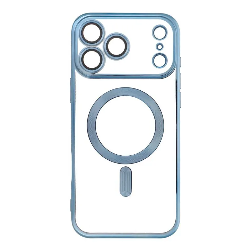 Futrola Electro Mag Cover za iPhone 17 Pro Max / iPhone 18 Pro Max (celi prsten) plava