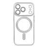 Futrola Electro Mag Cover za iPhone 17 Pro / iPhone 18 Pro (celi prsten) srebrna