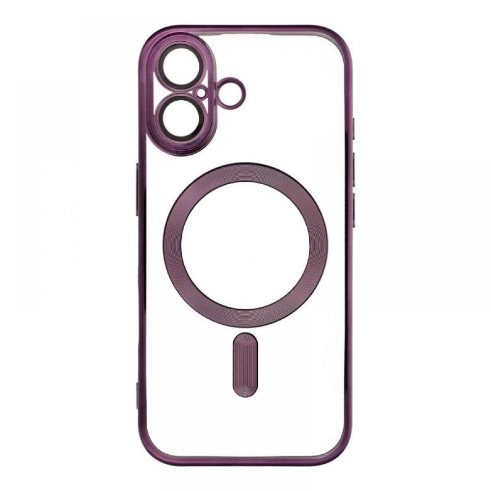Futrola Electro Mag Cover za IPHONE 17 tamnoljubicasta