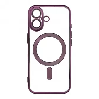 Futrola Electro Mag Cover za IPHONE 17 tamnoljubicasta