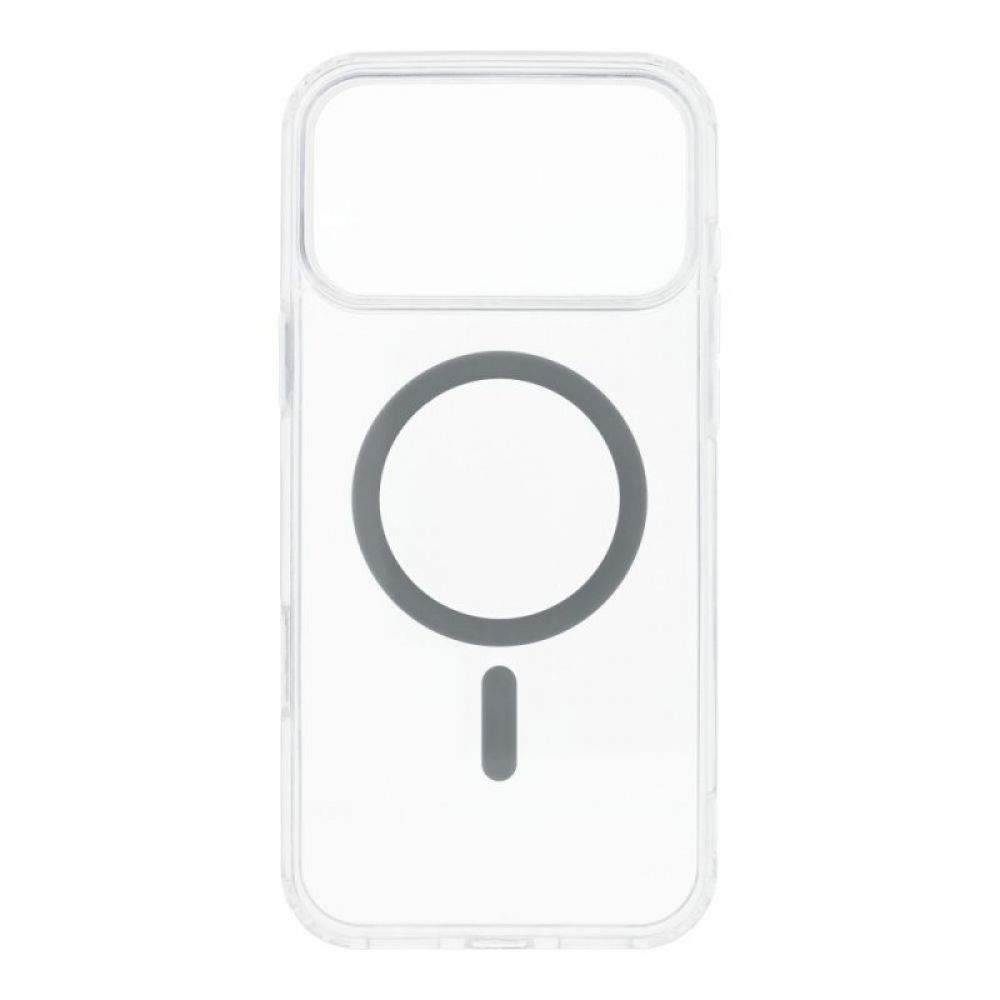 Futrola Drop Glue Mag za iPhone 17 Pro Max (celi prsten) siva