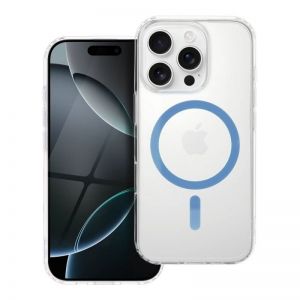Futrola Drop Glue Mag za iPhone 17 Pro Max (celi prsten) svetloplava